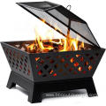 Traditional Square Fire Pit (26